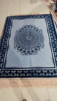 سجادة أرضية بنقوش ماندالا شرقية