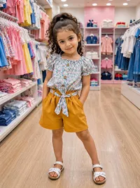 طقم بناتي صيفي (Summer Girl Set)