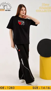 طقم صيفي بناتي - ديزرت كيدز وير (Desert Kids Wear)