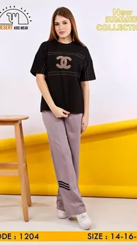 طقم صيفي بناتي - ديزرت كيدز وير (Desert Kids Wear)