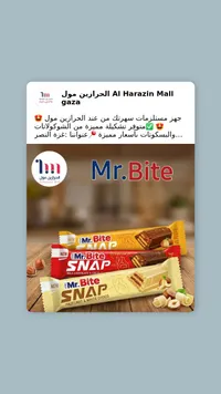 ميستر بايت سناب - شوكولاتة بالبندق والشوكولاتة البيضاء