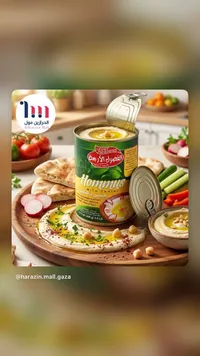 حمص بالطحينة - كيسوم