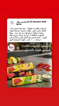 رقائق بطاطس - ميجا شيبس (Mega Chips)