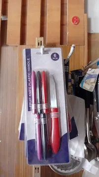 طقم سكاكين فواكه — Fruit Knife Plastic Handle (6 قطع)