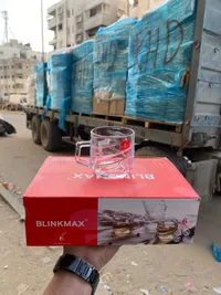 طقم كاسات زجاجية - بلينك ماكس (Blinkmax)