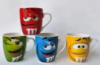 طقم أكواب سيراميك بشخصيات إم آند إمز (M&M's)