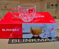 طقم أكواب زجاجية 6 قطع - بلينك ماكس (Blinkmax)