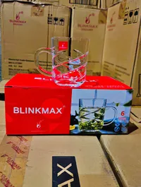 طقم أكواب زجاجية - بلينك ماكس (Blinkmax)