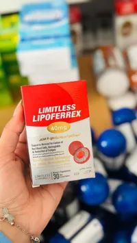 مكمل غذائي ليمتلس ليبوفيركس 40 مجم (Limitless)