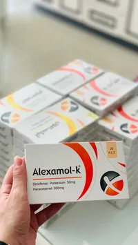 أقراص ألكسامول-ك - مسكن للألم ومضاد للالتهاب (Alexamol-K)