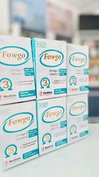 مكمل غذائي أوميغا 3 مع فيتامين هـ - فاوغو (Fowgo)