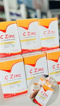 مكمل غذائي سي زنك - كبسولات جيلاتينية صلبة (C Zinc)