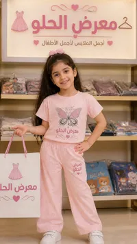 طقم ملابس أطفال صيفي - معرض الحلو