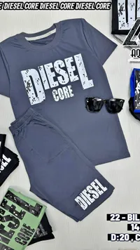 طقم صيفي للأطفال - ديزل كور (Diesel)