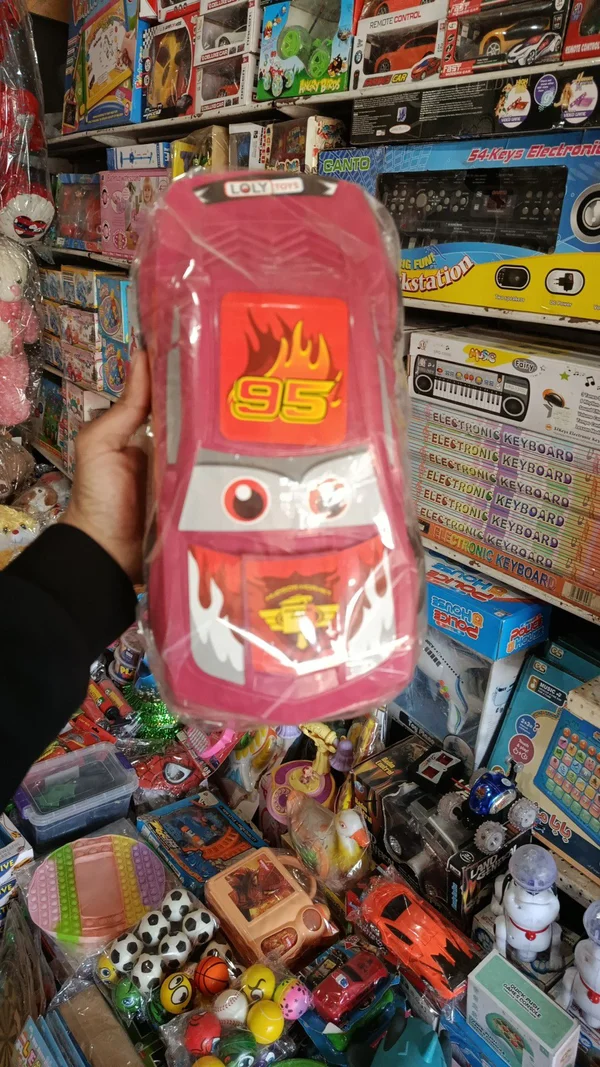 سيارة ألعاب للأطفال بتصميم برق بنزين - لولي تويز (Loly Toys) - ألعاب - سوق غزة