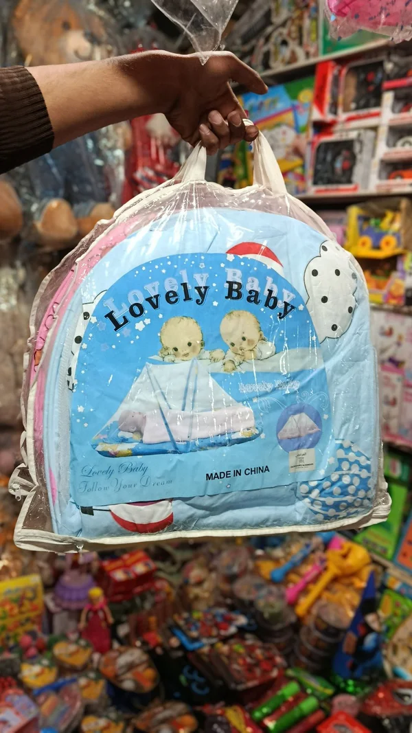 سرير أطفال شبكي - Lovely Baby - ألعاب - سوق غزة