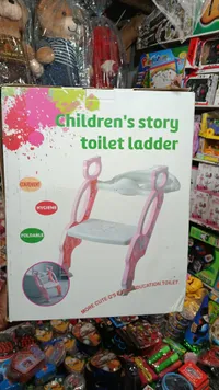 سلم تدريب الأطفال على استخدام المرحاض (Children's Story Toilet Ladder) - سوق غزة
