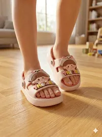 صندل أطفال بتصميم كرتوني - ذا غيرل
