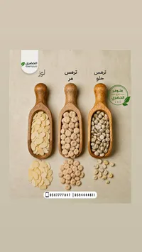 تشكيلة مكسرات وبقوليات - الخضري للتجارة العامة