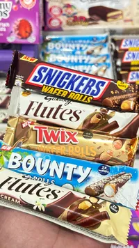 سنيكرز ويفر رولز - Snickers Wafer Rolls