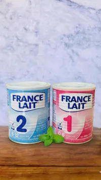 حليب فرانس لايت 1 و 2 - تشكيلة غذائية