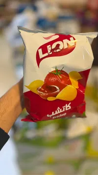 شيبس بنكهة الكاتشب - لايون (Lion)