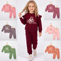 طقم ملابس أطفال بطبعة فراشة (Kids Set)