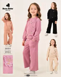 طقم ملابس أطفال بناتي - Burc Bebe