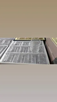 طقم كاسات زجاجية فاخرة - بيوتيفول (Beautiful)