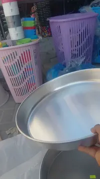 صينية فرن ألمنيوم دائرية