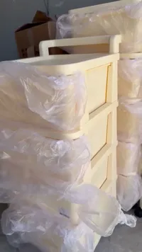 وحدة تخزين أدراج بلاستيكية