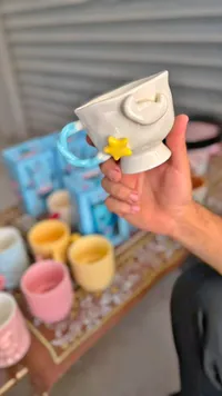 كوب بتصميم نجمة وهلال (Star & Crescent Mug)