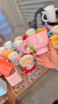 كوب بتصميم أرنب لطيف