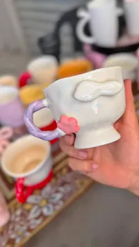 كوب بتصميم فراشة (Butterfly Cup)