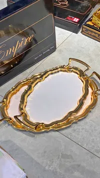 طقم صواني تقديم - Empire (2pcs Set Serving Tray)