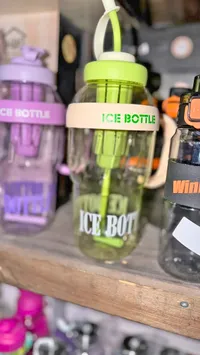 قارورة ماء مع مصاص - آيس بوتل (ICE BOTTLE)