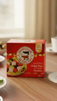 جبنة بيضاء - الأبقار الثلاث