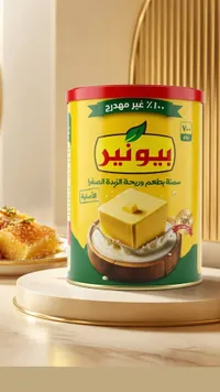 سمنة بطعم وريحة الزبدة الصفراء - بيونير
