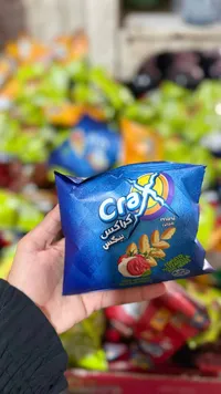 سناكس كراكس ميني بنكهة الطماطم والموزاريلا والأعشاب (Crax)
