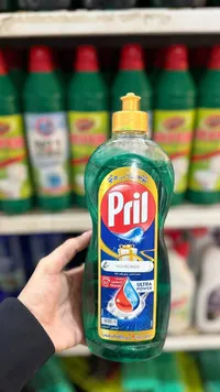 سائل جلي الترا باور بالليمون الأخضر - بريل (Pril)