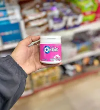 علكة خالية من السكر بنكهة الفواكه - أوربت (Orbit)