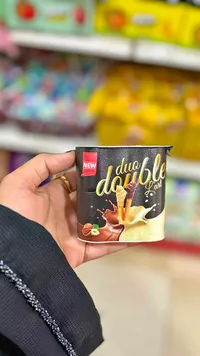 أصابع بسكويت مغطاة بالشوكولاتة والبندق - ديو دبل (Duo Double)
