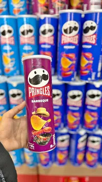 رقائق بطاطس بنكهة الباربيكيو - برينجلز (Pringles)