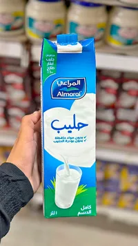 حليب كامل الدسم - المراعي (Almarai)