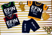 طقم ملابس أطفال صيفي - إيفين (Efin)