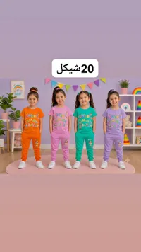 طقم ملابس صيفية للأطفال - سويت سمر دايز - سوق غزة