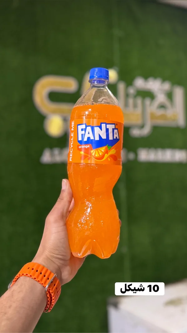 مشروب غازي بنكهة البرتقال - فانتا (Fanta) - مواد غذائية وبقالة - سوق غزة