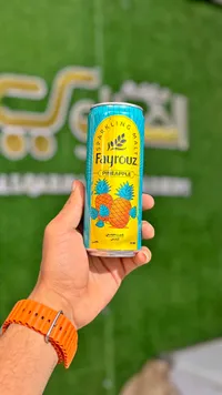 مشروب شعير غازي بنكهة الأناناس - فيروز (Fayrouz)