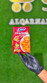 مقرمشات كراكرز بنكهة البيتزا - كروكو (Croco)