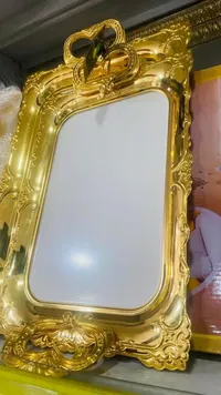 صينية تقديم ذهبية فاخرة
